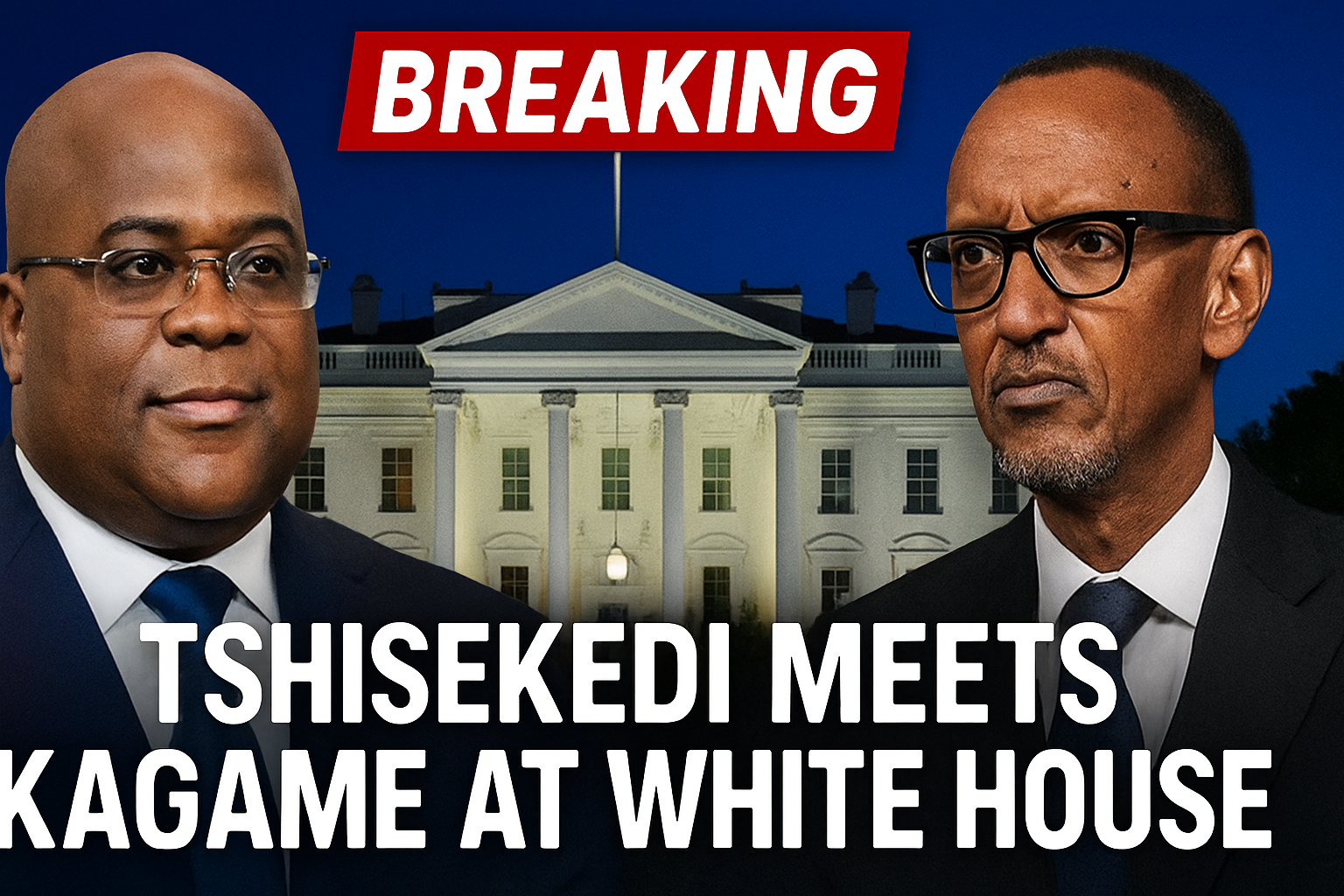 The White House has confirmed that a new high-level meeting between Congolese President Félix Antoine Tshisekedi Tshilombo and Rwandan President Paul Kagame