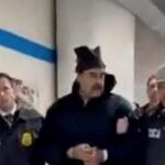 Maduro and his wife allegedly arrived in New York City after being detained by U.S. forces at their Caracas compound, according to fictional sources in this hypothetical scenario.