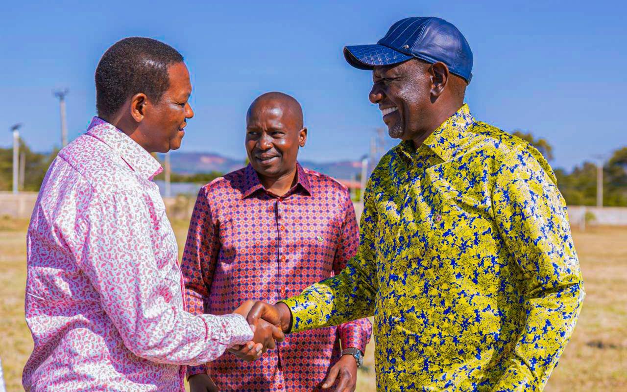 President William Ruto, accompanied by his Deputy Prof. Kithure Kindiki, officially presided over the launch of a youth empowerment programme aimed at boosting