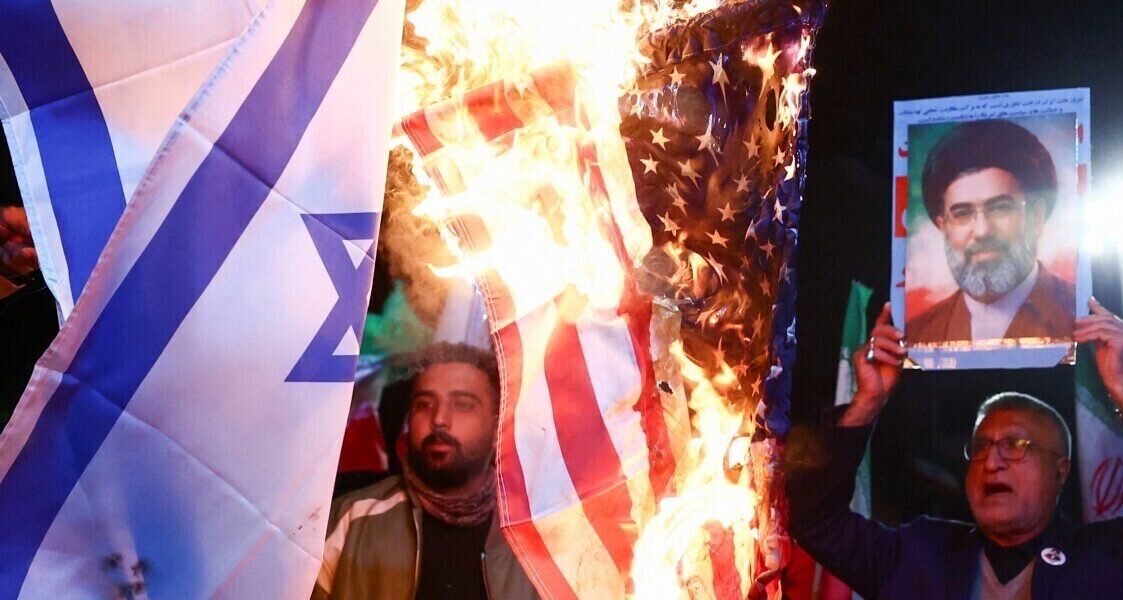 Thousands of Iranian protesters flooded Enghelab Square in Tehran on Wednesday, April 8, following the announcement of a two-week ceasefire between Iran, the United States, and Israel.