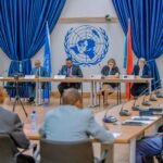DRC Minister Samuel Mbemba Kabuya launches a transitional justice consultative framework in Kinshasa focused on truth, justice, reparations and peacebuilding.
