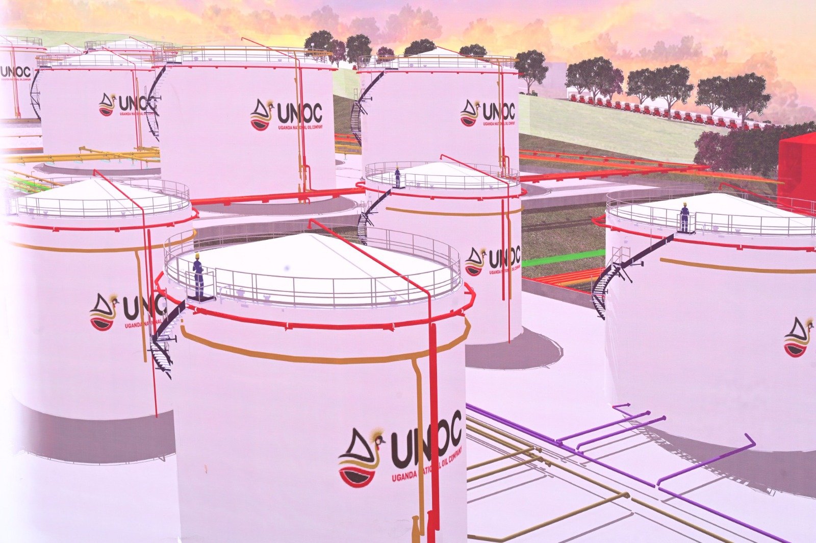 President Yoweri Museveni has launched the Kampala Storage Terminal in Mpigi, a major UNOC facility with a capacity of up to 320 million litres.